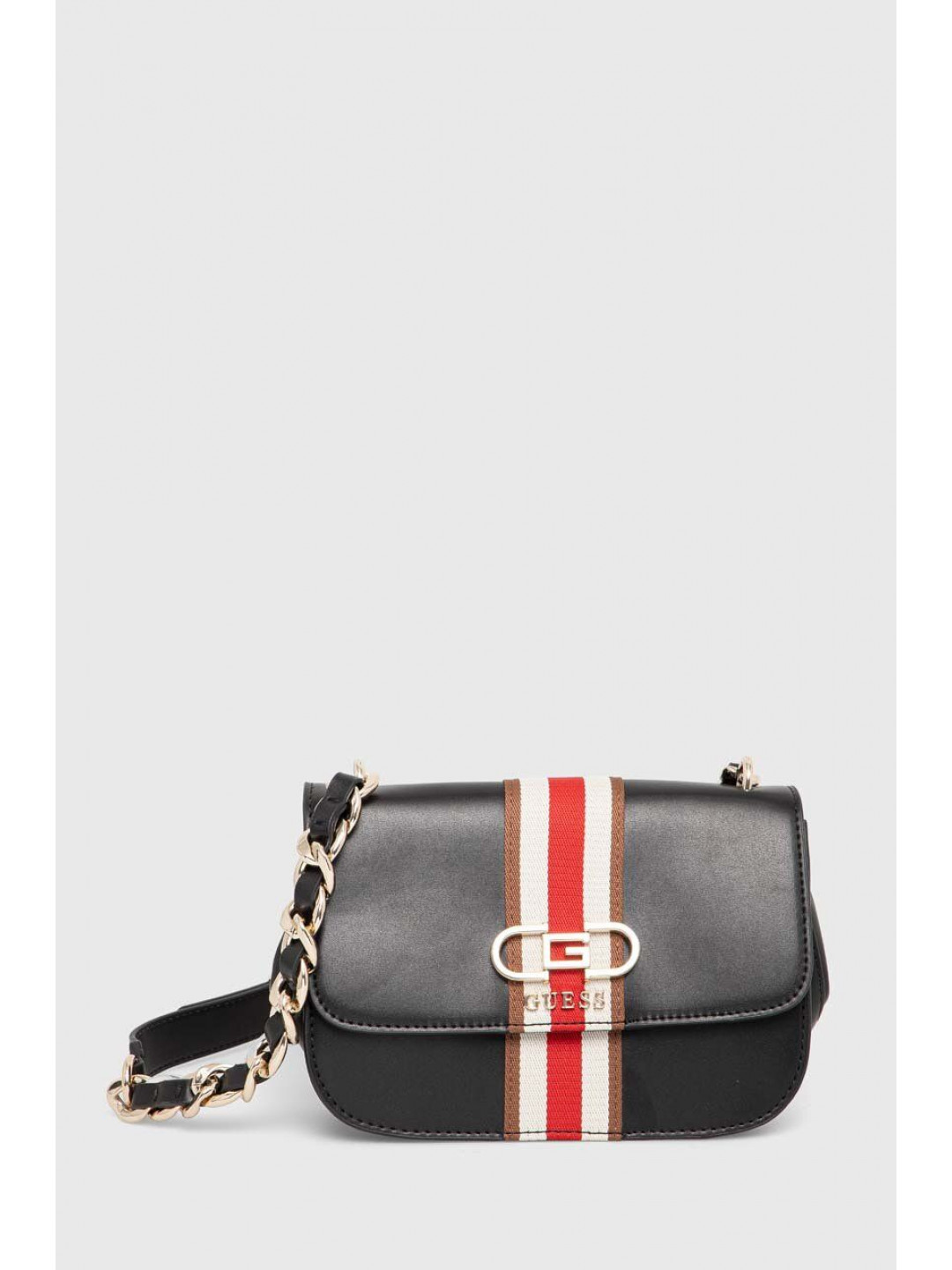 Kabelka Guess NELKA černá barva HWVG93 07200